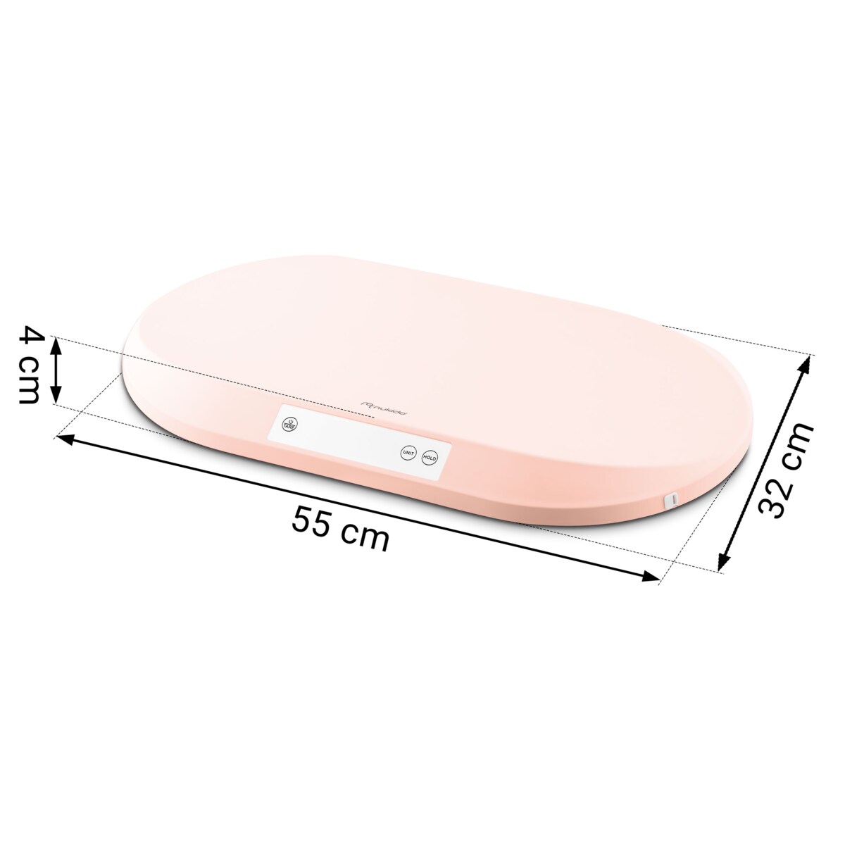 Waga dla niemowlęca elektroniczna dziecięca do 40kg Nukido