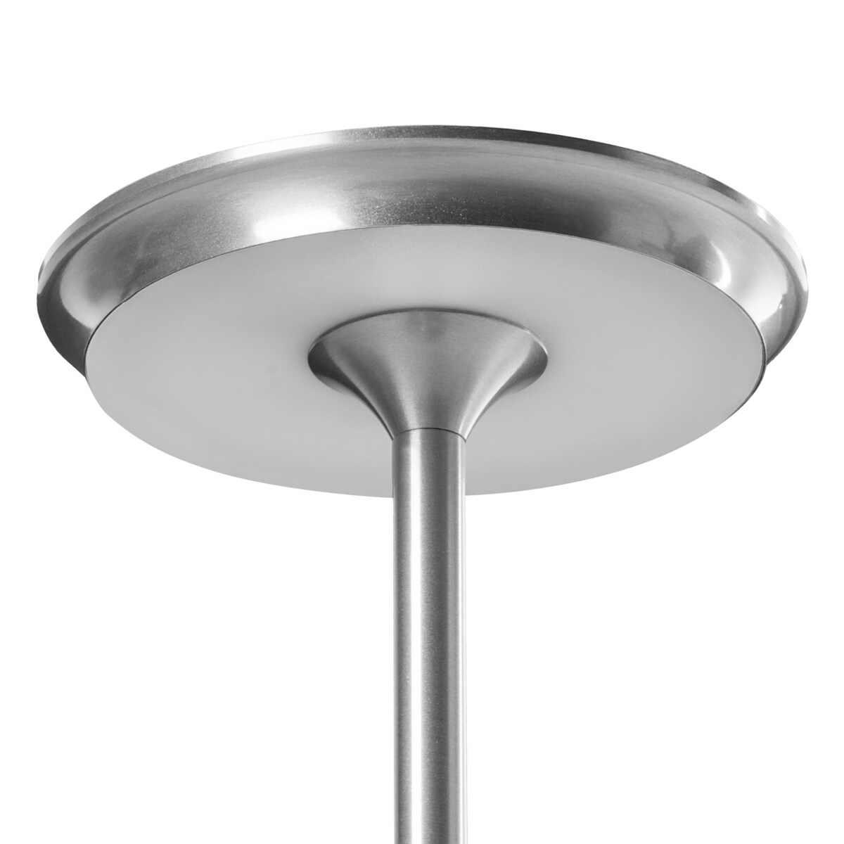 Bezprzewodowa lampa stołowa LED MAGO Ze ściemniaczem Metal Srebrny