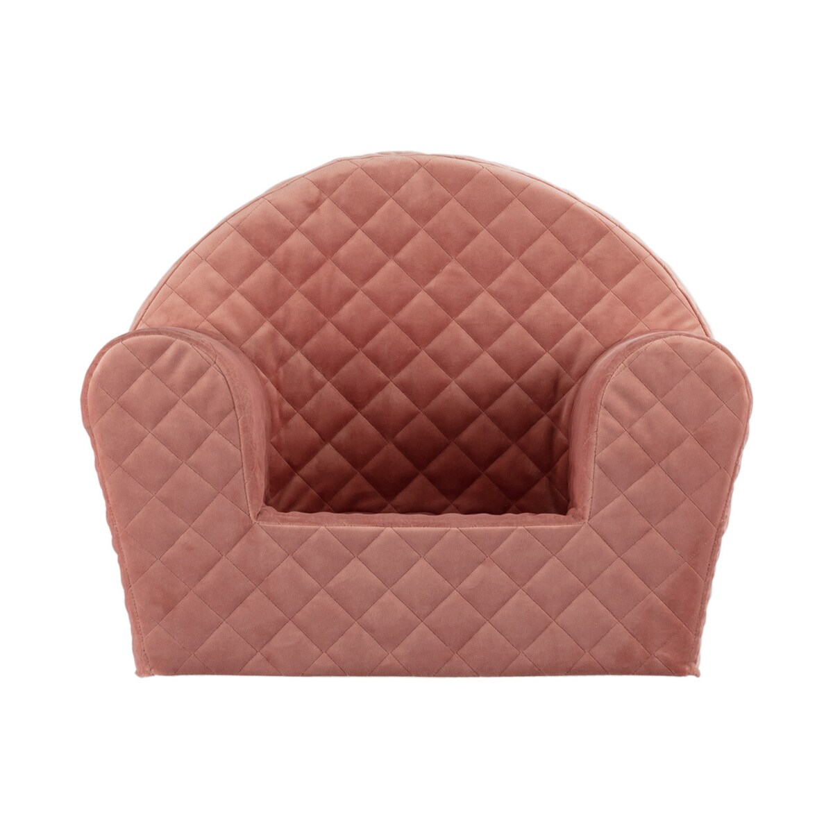 Fotelik Mati, zgaszony koral, 52 x 34 x 41,5 cm, Posh Velvet