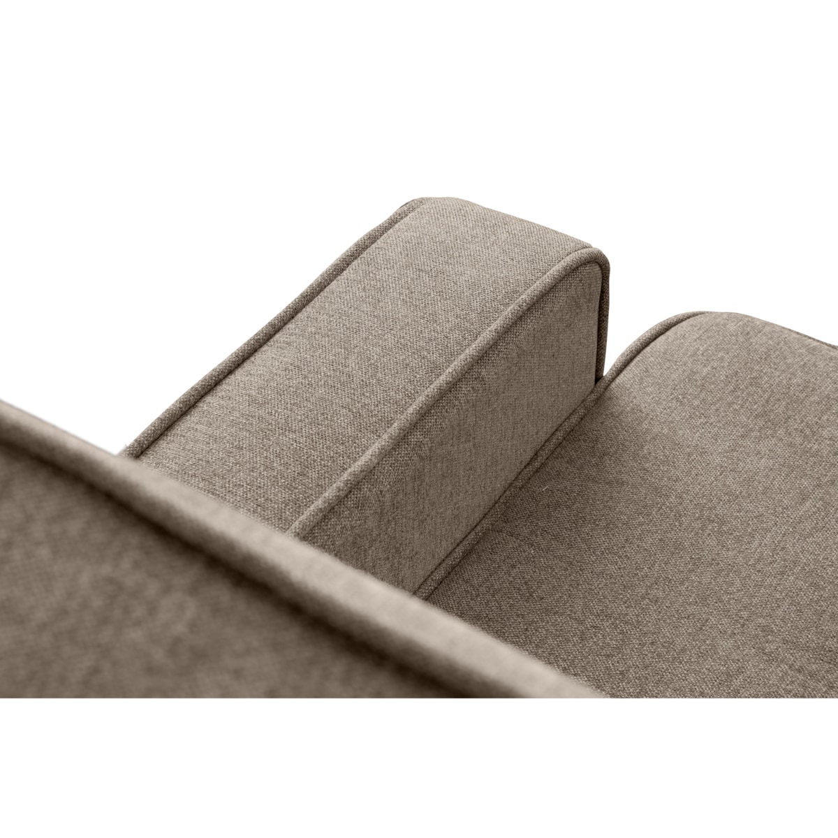 KONSIMO ORIO Sofa 3-osobowa, kolor brązowy