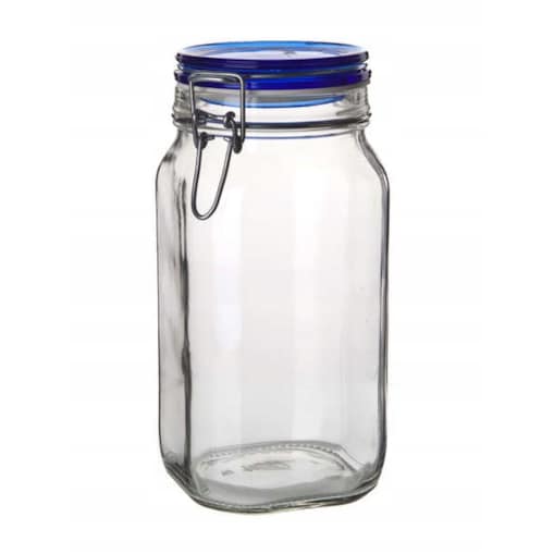 3x SŁOIK POJEMNIK hermetyczny 1,5 L BORMIOLI FIDO na żywność kapustę grzyby