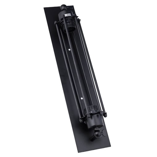 Industrialna LAMPA ścienna RETRO KR-E27 metalowa OPRAWA kinkiet retro czarny, Abigali