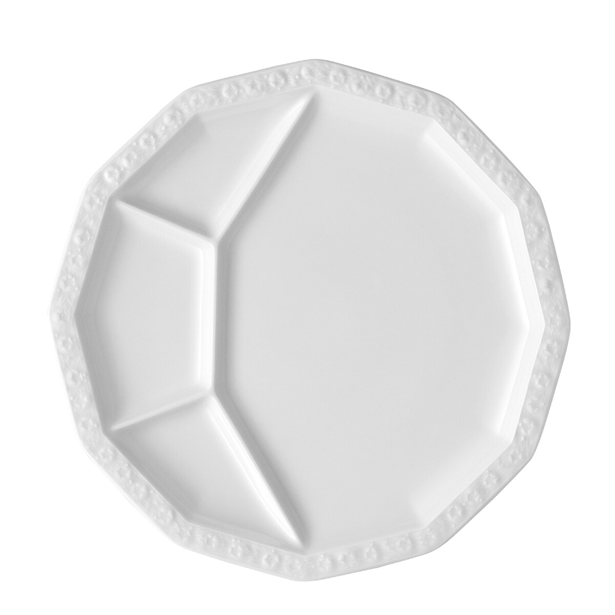 Talerz dzielony 28 cm Maria Biała Rosenthal