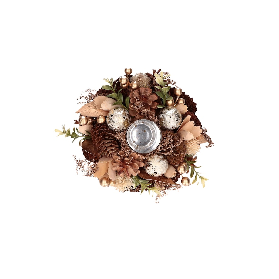 Zestaw 4 świątecznych świeczników na tealighty Nelboscodorato - S