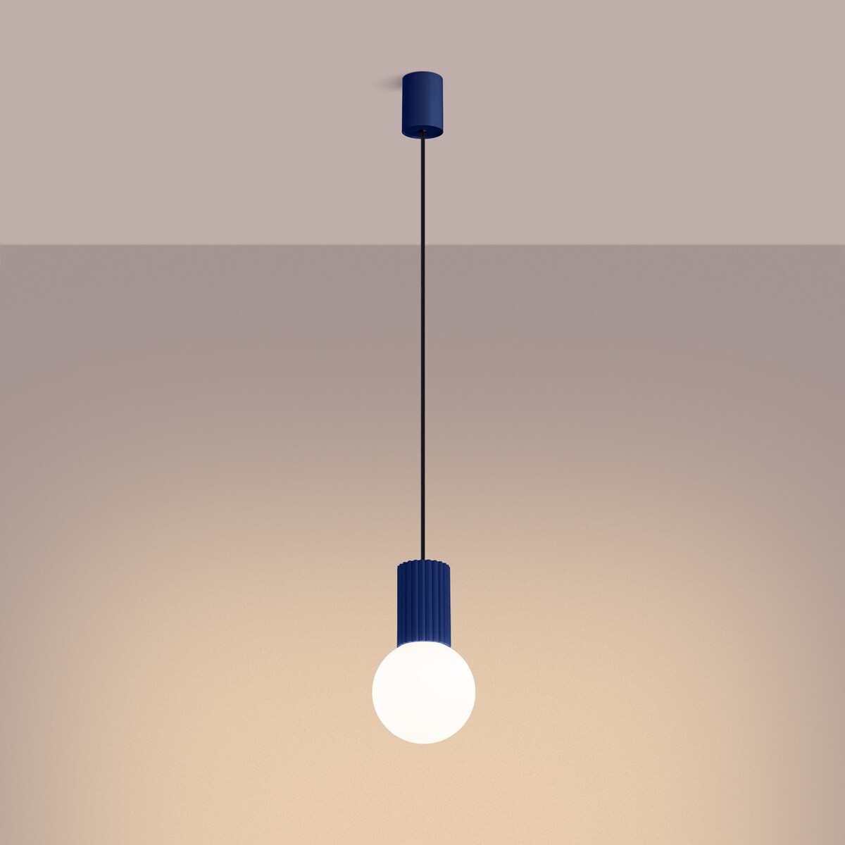 Lampa wisząca HALO 1 ultramaryna