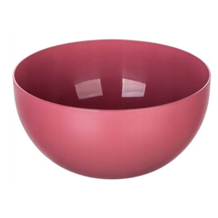 DUŻA PLASTIKOWA MISKA salaterka na sałatki jedzenie kuchenna 24cm 4L