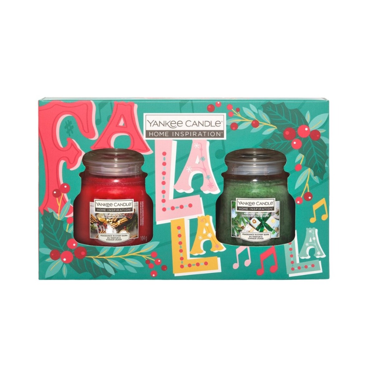 Home Inspiration zestaw 2 małe świece