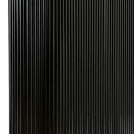 Owalny stół do jadalni, czarny, Olova, 180x90 cm