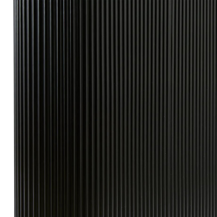 Owalny stół do jadalni, czarny, Olova, 180x90 cm