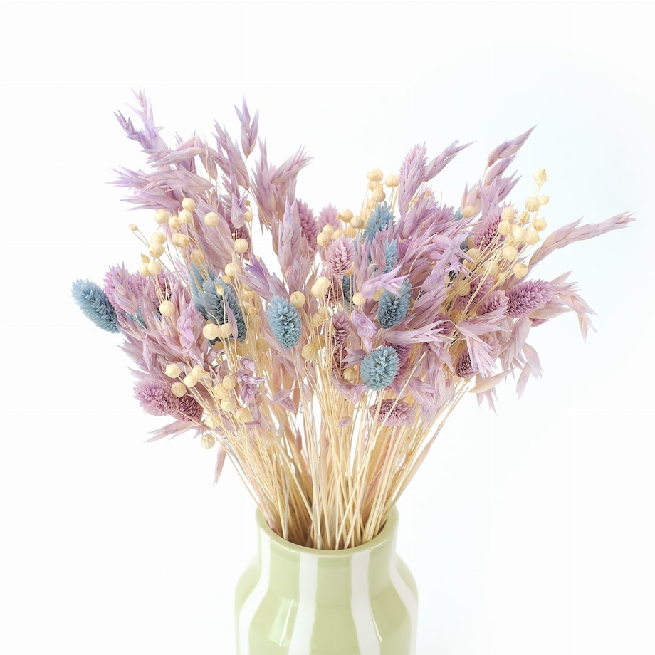 Bukiet suszonych kwiatów Blue&Violet