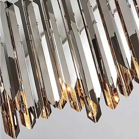 Lampa Sufitowa Wisząca App1763-8Cp Chrom, Metal