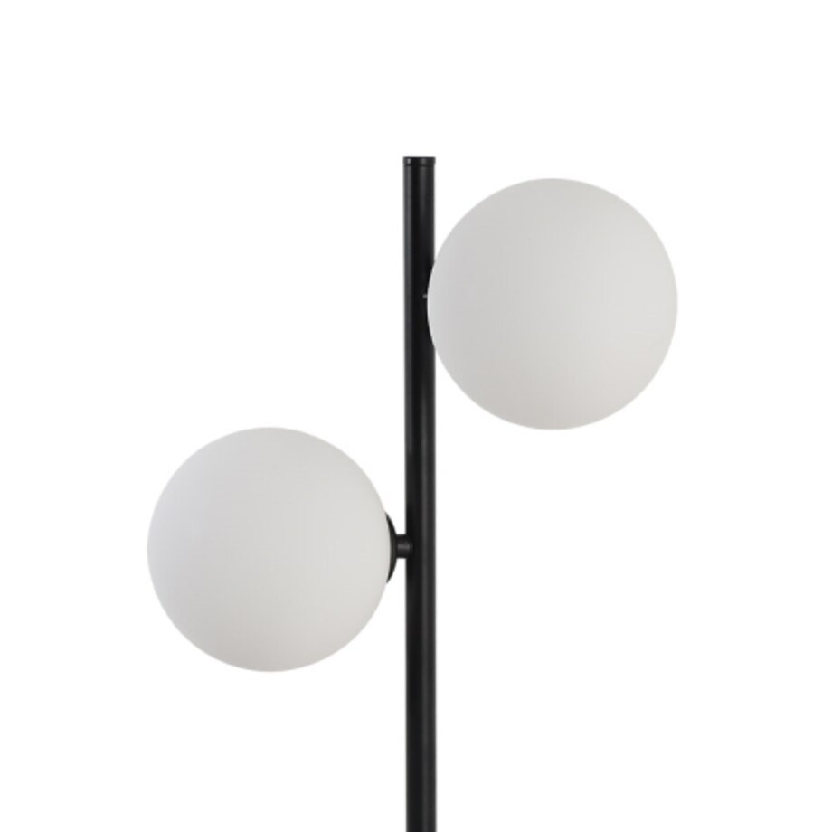 Czarna stojąca lampka Dorado LP-002/2T Light Prestige szklane kule gabinetowe