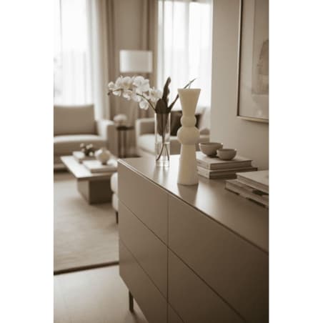 Świeca dekoracyjna Enzo L z naturalnego wosku sojowego – stylowy akcent do domu