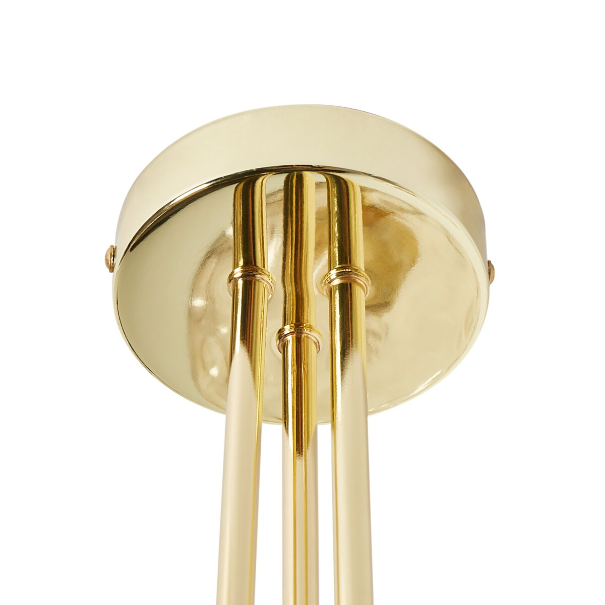 Lampa 3-punktowa szklana biała SHIRE