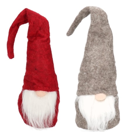 Skrzat Krasnal Mikołaj Gnom Świąteczny Duży 30 Cm