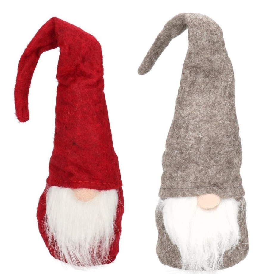 Skrzat Krasnal Mikołaj Gnom Świąteczny Duży 30 Cm