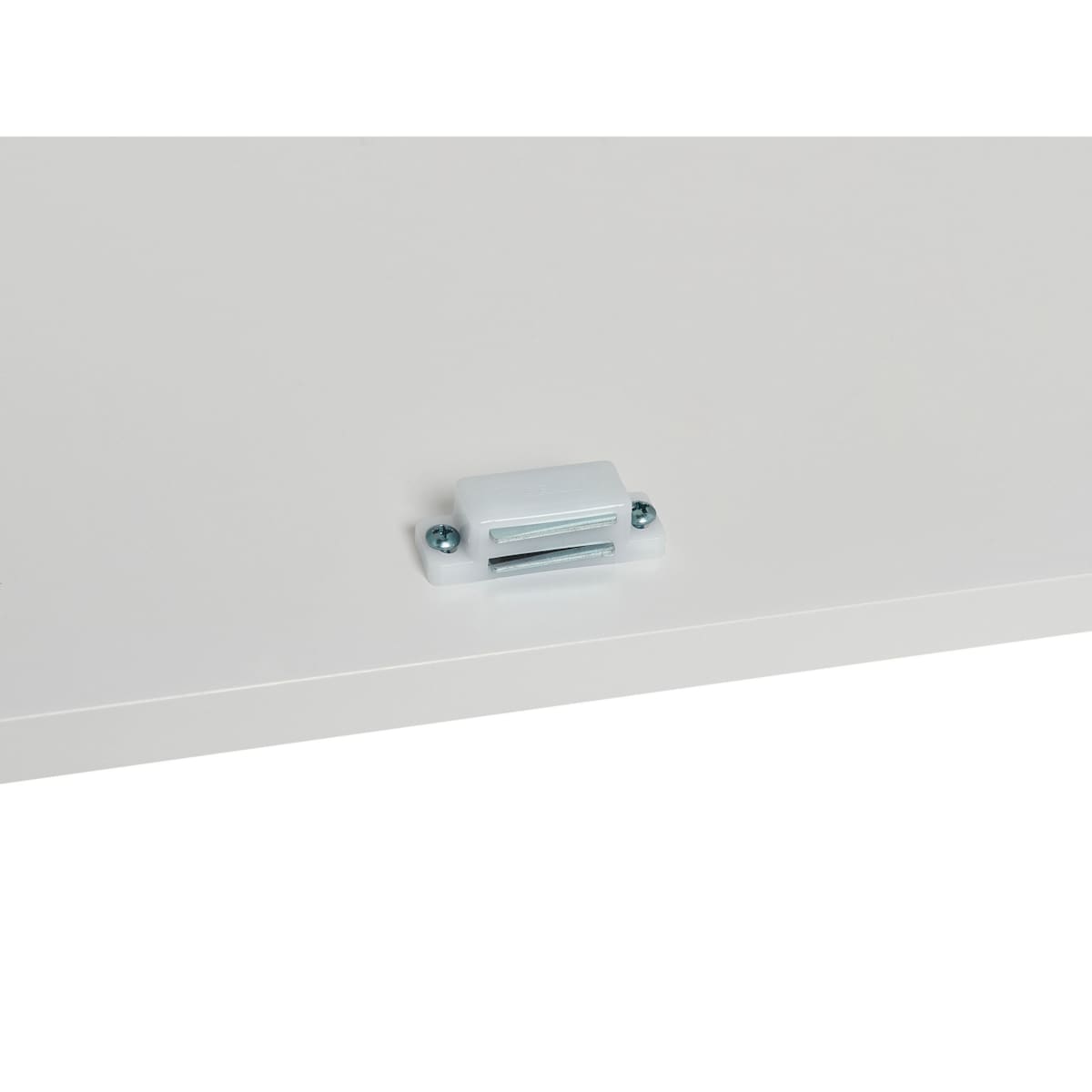 Szafka dwudrzwiowa jasne drewno z białym ALASKA