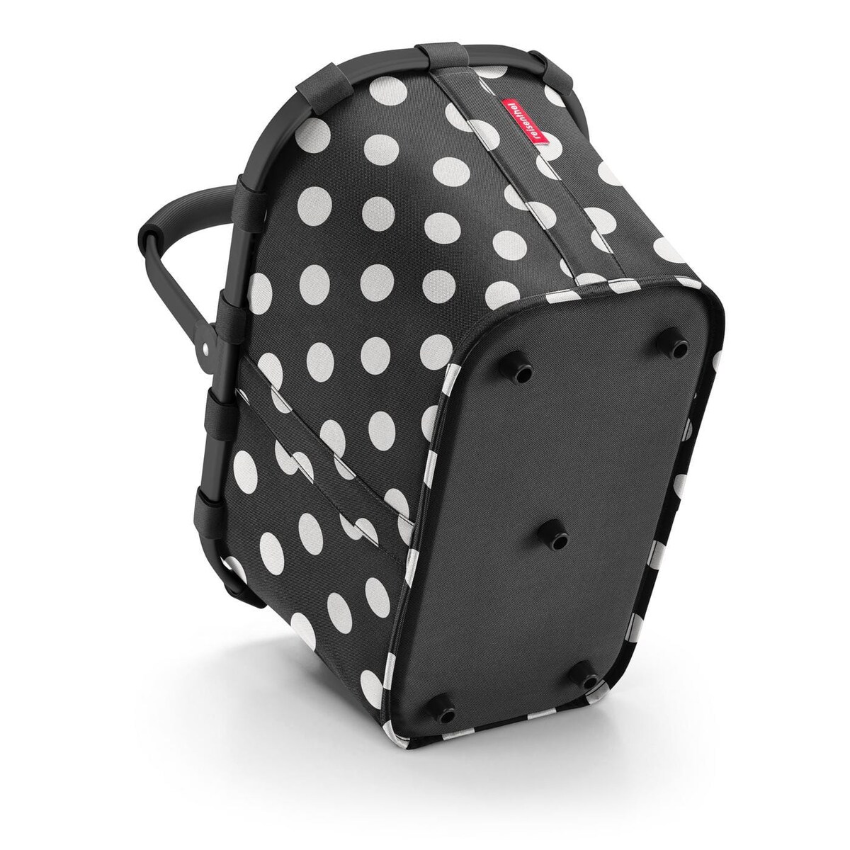 Koszyk CARRYBAG FRAME, dots white