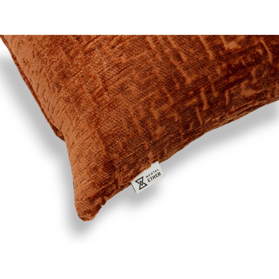 Duża brązowa poduszka 50x50 Bess