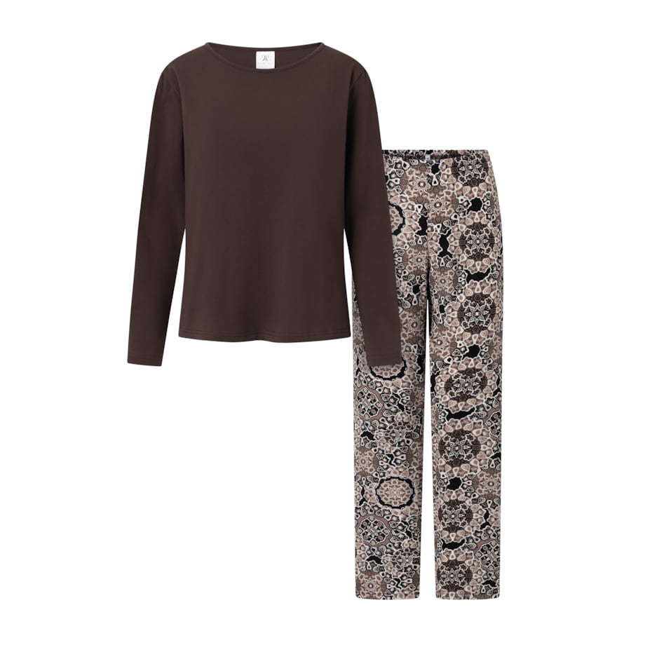 Piżama Boho Cafe Brown, XXXL