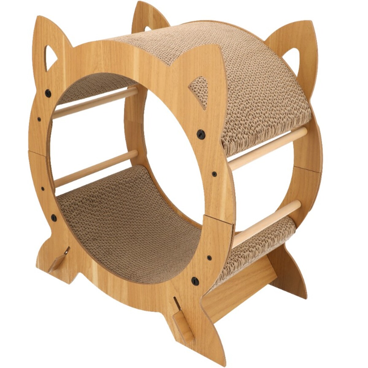 Drapak dla kota tekturowy kartonowy domek budka