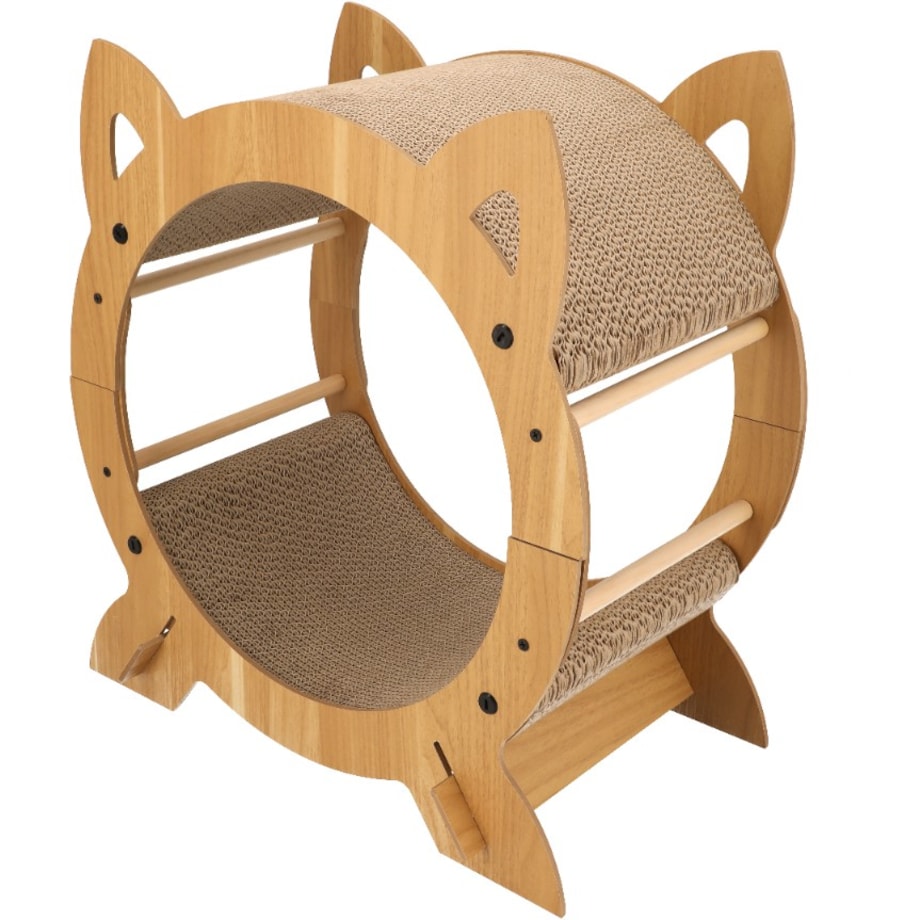 Drapak dla kota tekturowy kartonowy domek budka