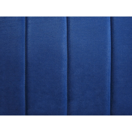 Narożnik welurowy lewostronny niebieski TIMRA
