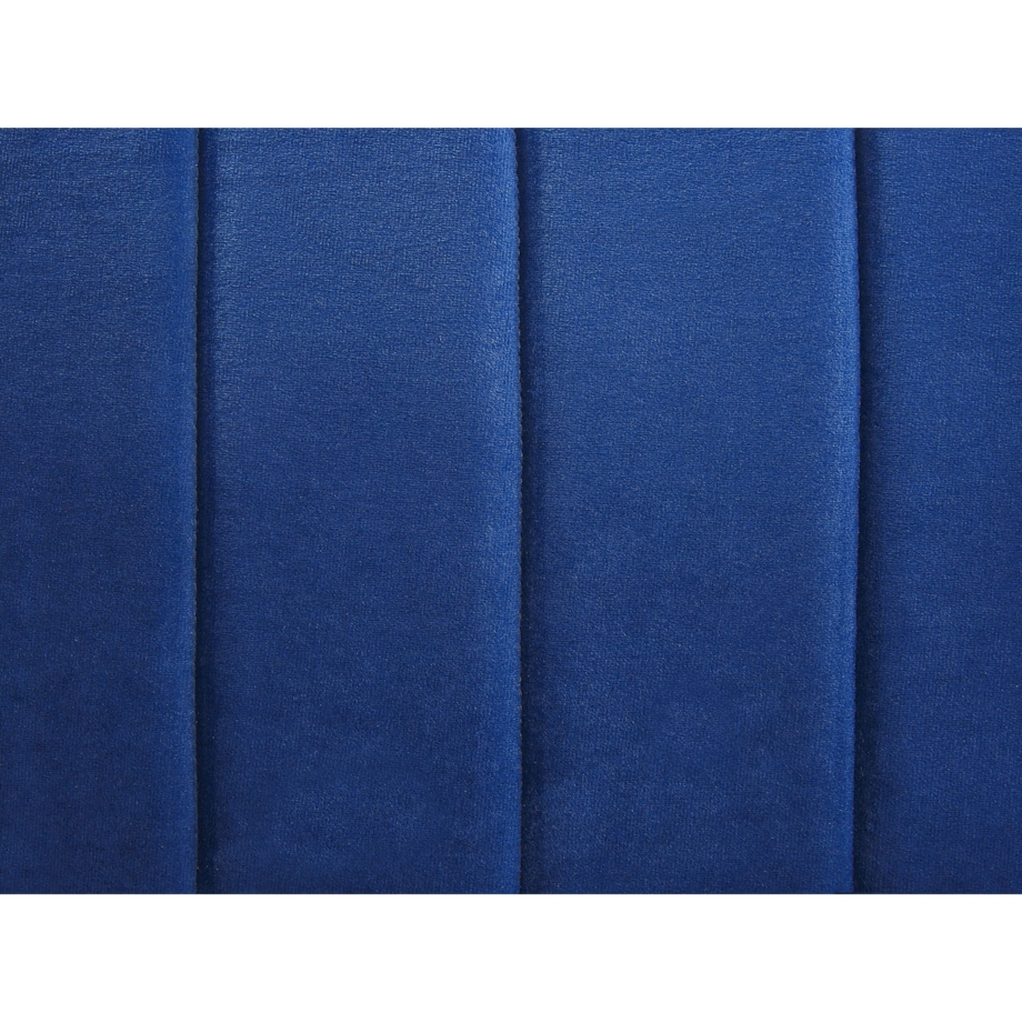 Narożnik welurowy lewostronny niebieski TIMRA