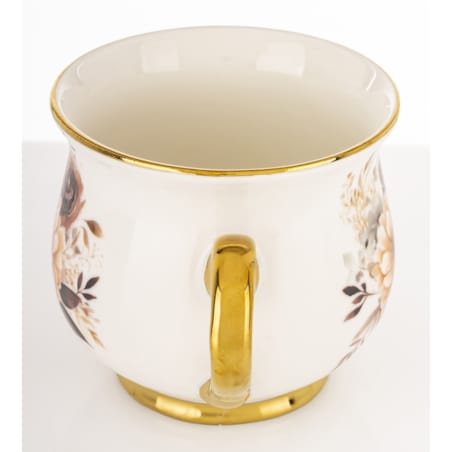 Kubek porcelanowy baryłka 430 ml z pudełkiem 9x13,5x10 cm BALERO-2