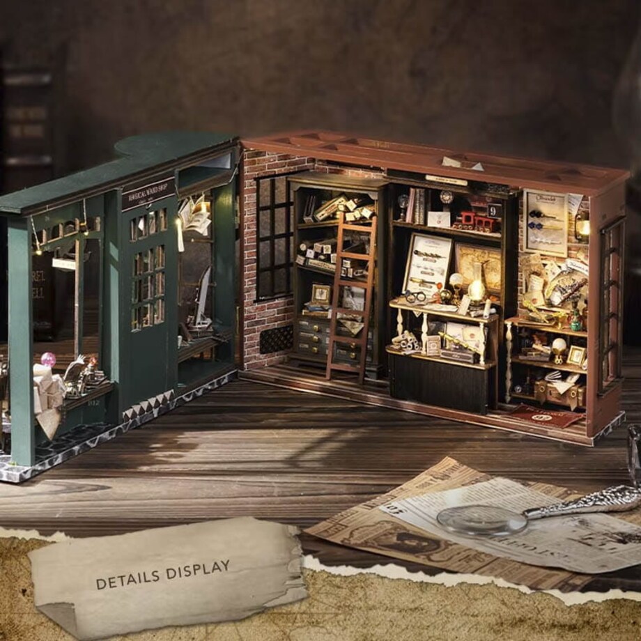 Miniaturowy domek - Różdżki wszystkich żywiołów
