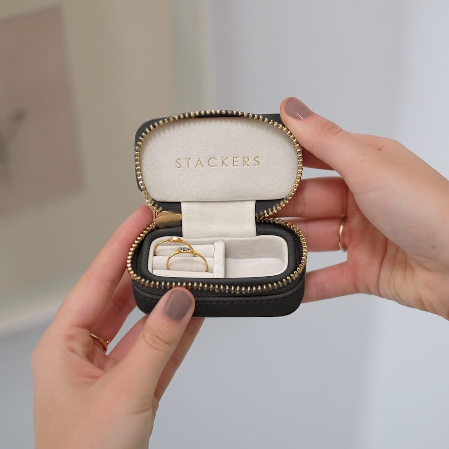Pudełko podróżne Travel Mini Stackers czarne
