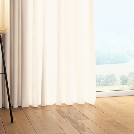 Zasłona na taśmie marszczącej 1 szt. 130x245 beżowy melanż