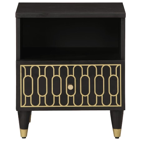 vidaXL Szafki nocne, 2 szt., 40x33x46 cm, lite drewno mango