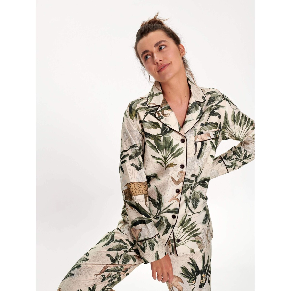 Piżama Dżungla długa S