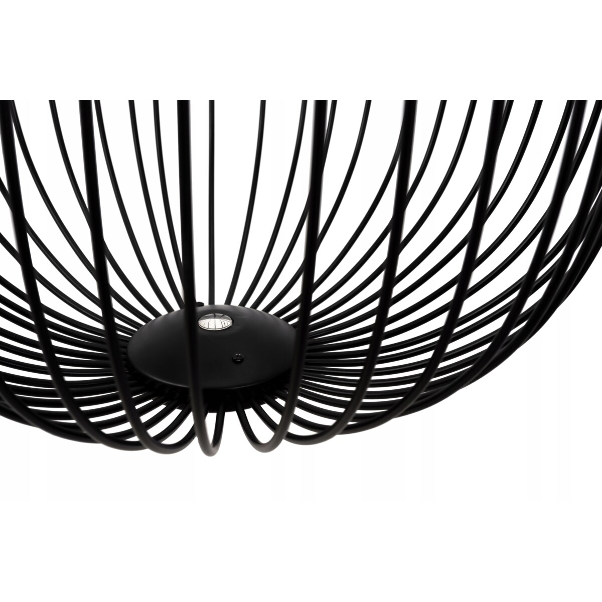 Lampa Wisząca Loft Industrial Czarna Metalowa Led