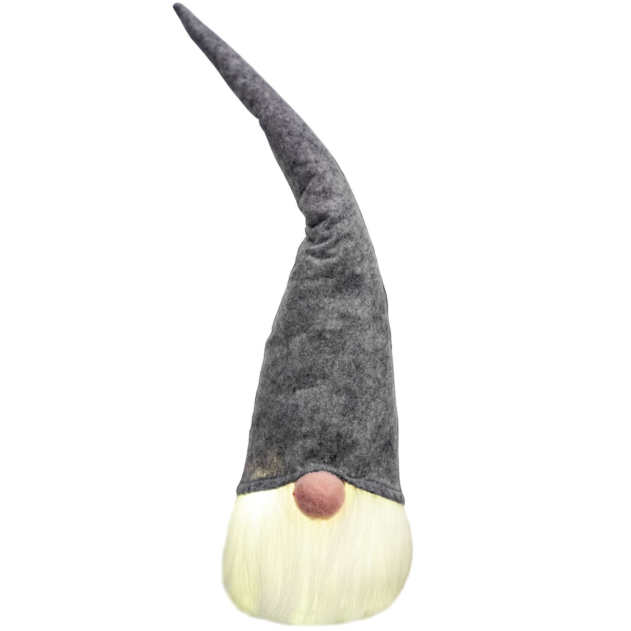 Skrzat świąteczny Led 40cm YX039 Grey