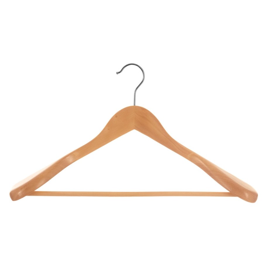 Drewniany wieszak na płaszcze i ubrania, 1 sztuka