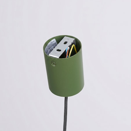 Lampa wisząca NOX 25 zielona oliwka