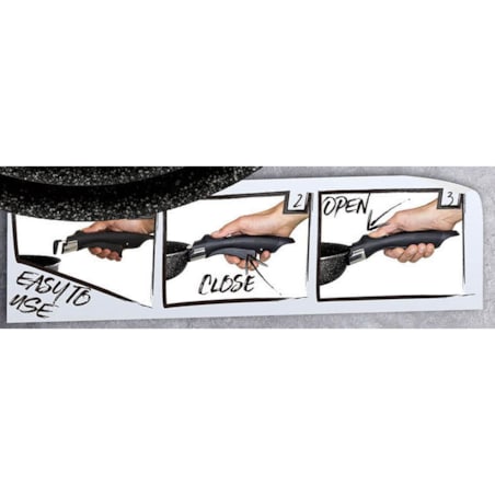 Zestaw 12 elementów garnki, patelnie, akcesoria BerlingerHaus BH-1674