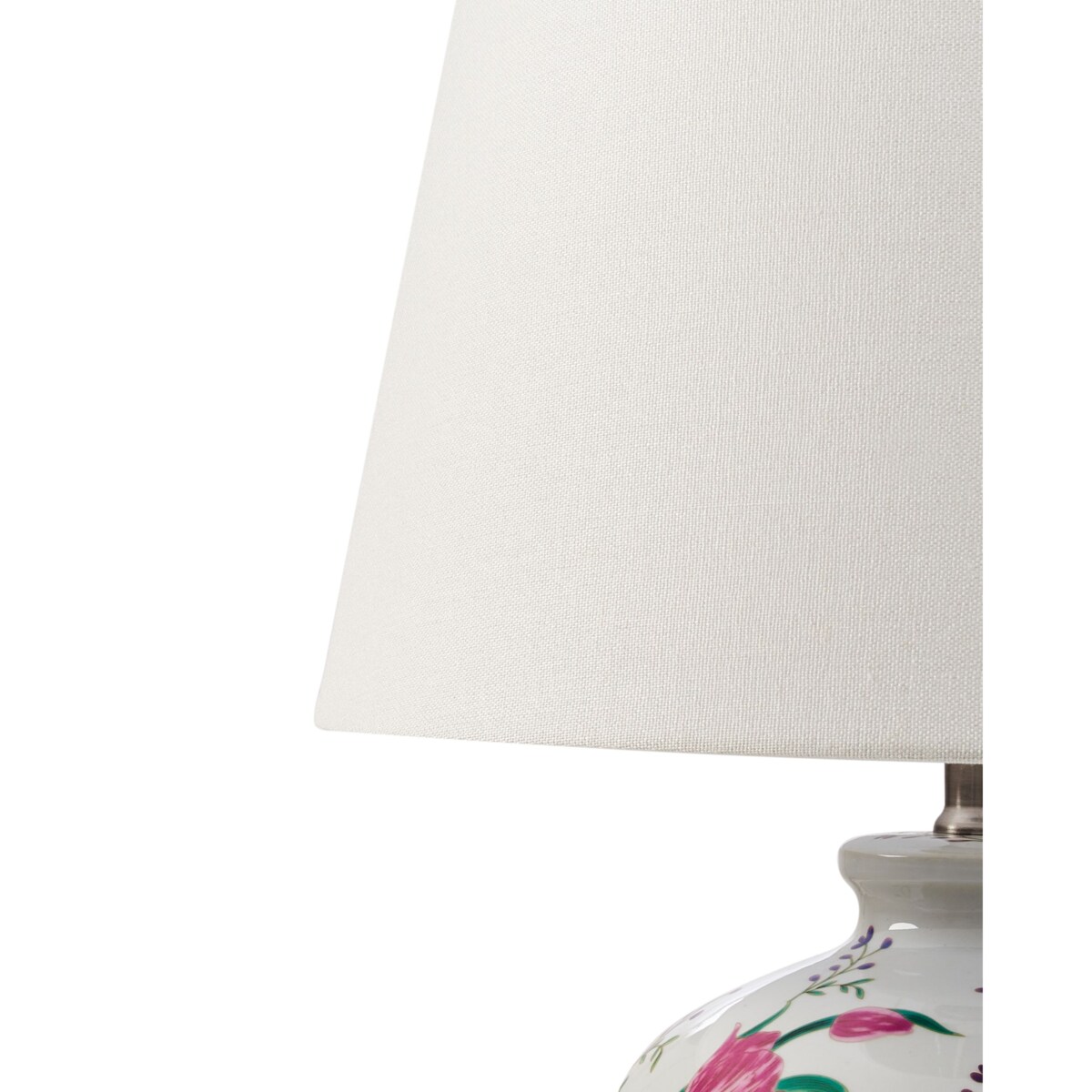 Lampa stołowa FEBROS Porcelana Biały