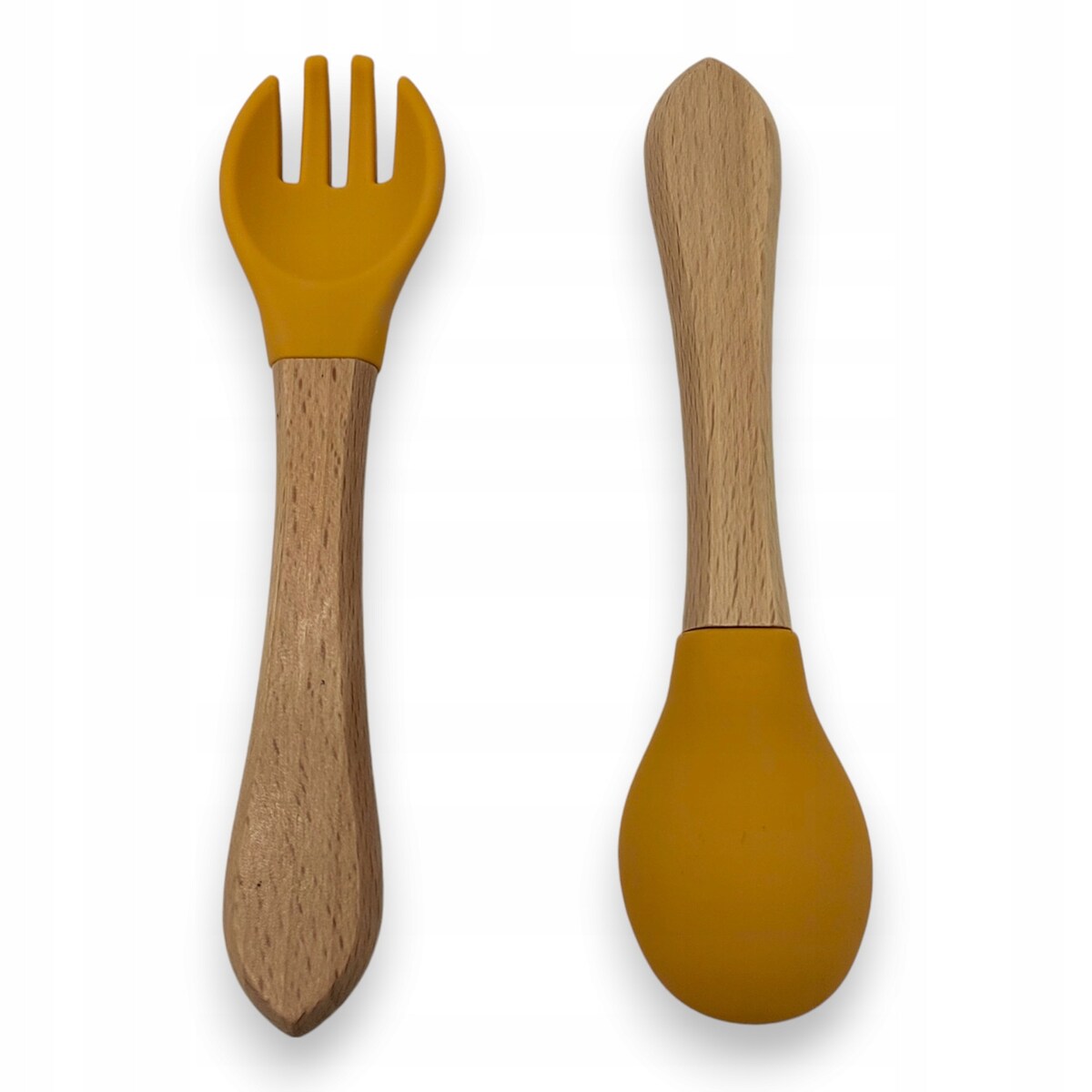 Miseczka z przyssawką silikonowa dla dziecka na przekąski łyżka widelec BLW