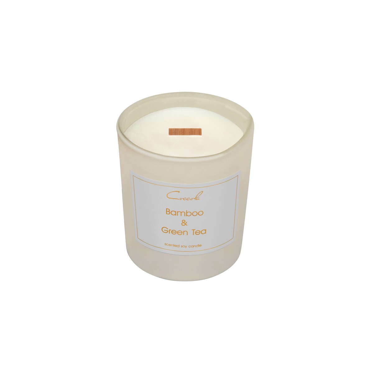 Bamboo & Green Tea- 135 gram ekologiczna naturalna świeca sojowa naturalna (dostępne inne zapachy)