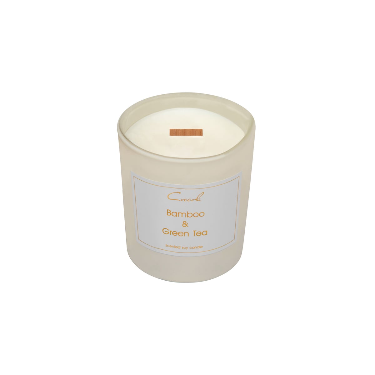 Bamboo & Green Tea- 135 gram ekologiczna naturalna świeca sojowa naturalna (dostępne inne zapachy)