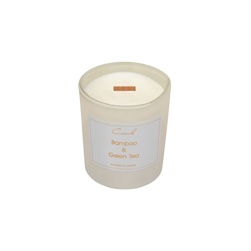 Bamboo & Green Tea- 135 gram ekologiczna naturalna świeca sojowa naturalna (dostępne inne zapachy)