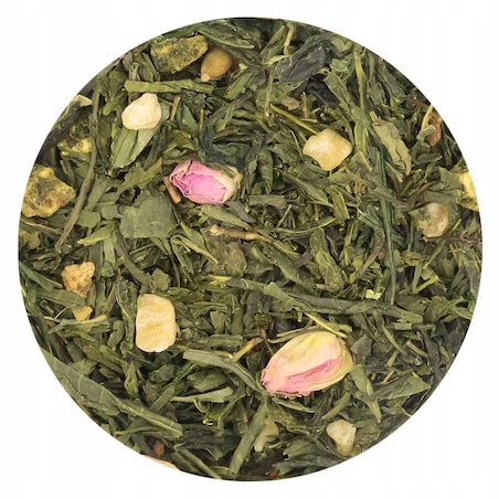 Herbata zielona KAKTUSOWA GRUSZKA o smaku kaktusa i soczystej gruszki - herbata liściasta sypana mieszanka napar susz - gotowa na prezent upominek