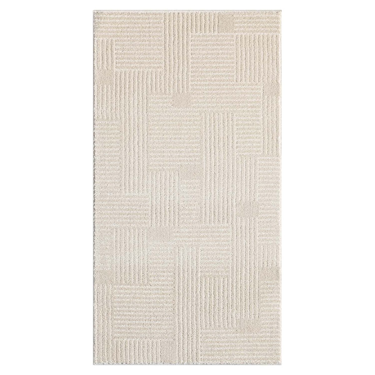 Dywan nowoczesny minimalistyczny Flaire high low 1770 Beż 80x300