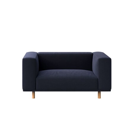 Kukumo sofa 2 osobowa Granatowa