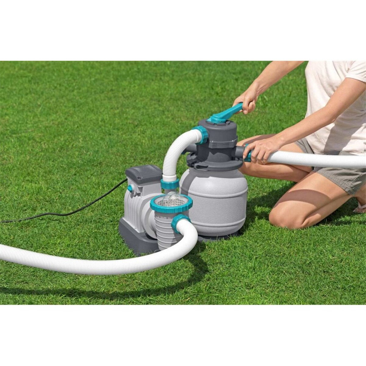 Bestway piaskowa pompa filtrująca do basenów 58497RAM
