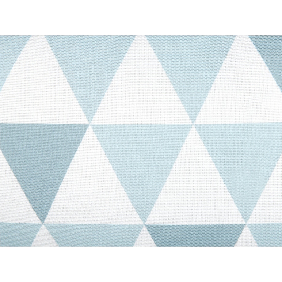 2 poduszki ogrodowe w trójkąty 40 x 70 cm niebiesko-białe TRIFOS