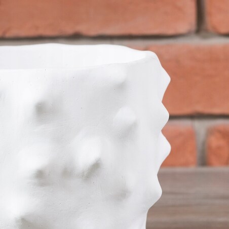 DONICA KRITA betonowa biała śr. 16cm